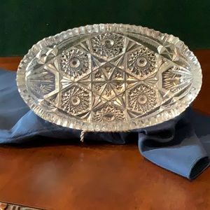 NUCUT signed candy dish circa 1918.  Excellent condition.  7.75” x 4.5”